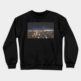 NYC from Empire State Building Crewneck Sweatshirt